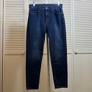 Mott & Bow Mom Ridge Jeans Dark Blue Wash Size 28 x 28